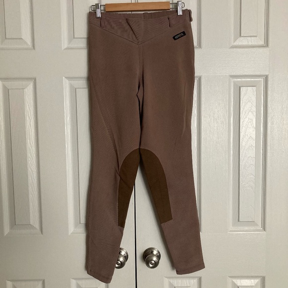 🐎 Kerrits | Brown summer weight riding pants. - Picture 1 of 4